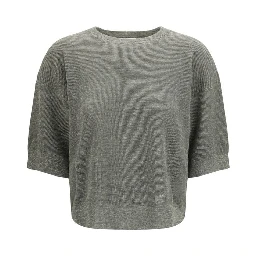 Bicolor Linen Sweatshirt