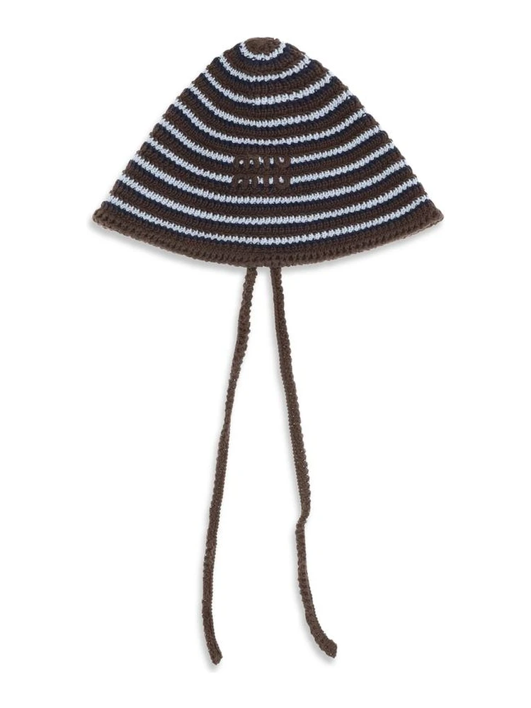 Brown Cotton Sunhat
