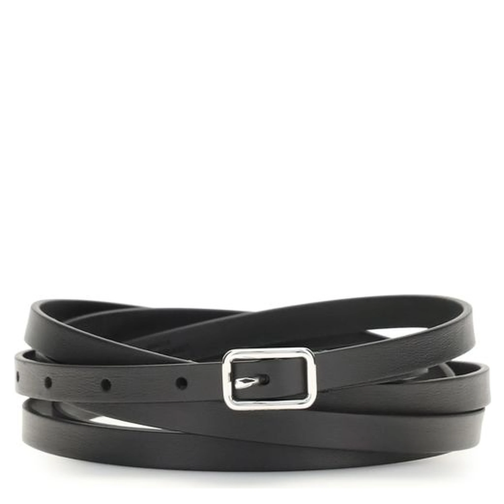 Black Calf Leather Bos Taurus Belt
