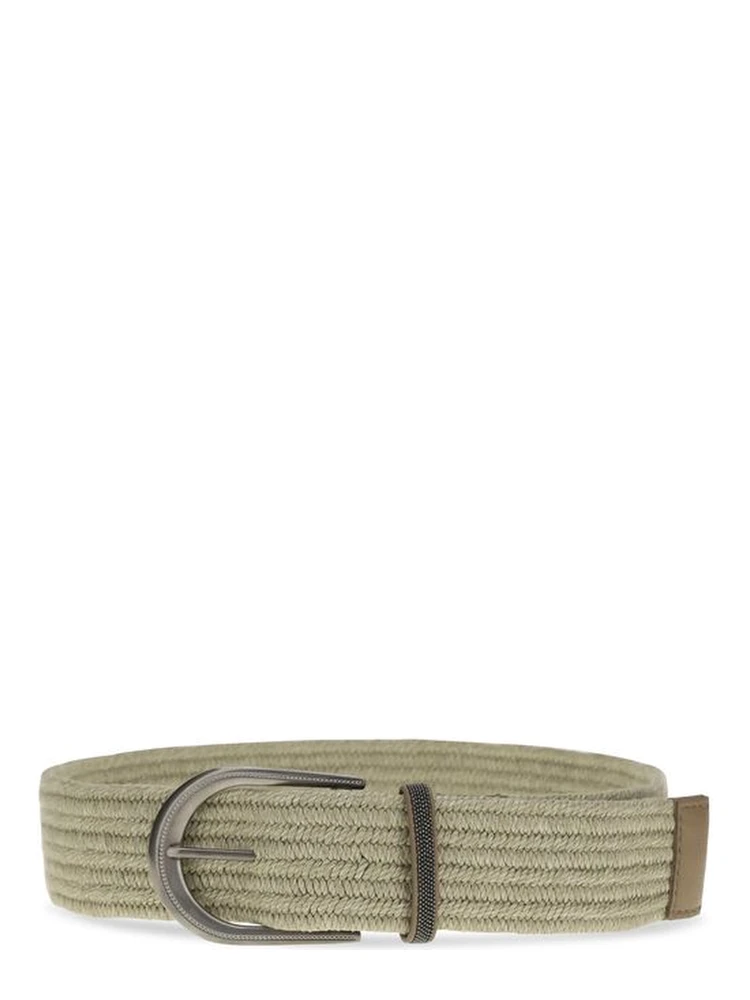 Beige Linen Regular Belt alternative