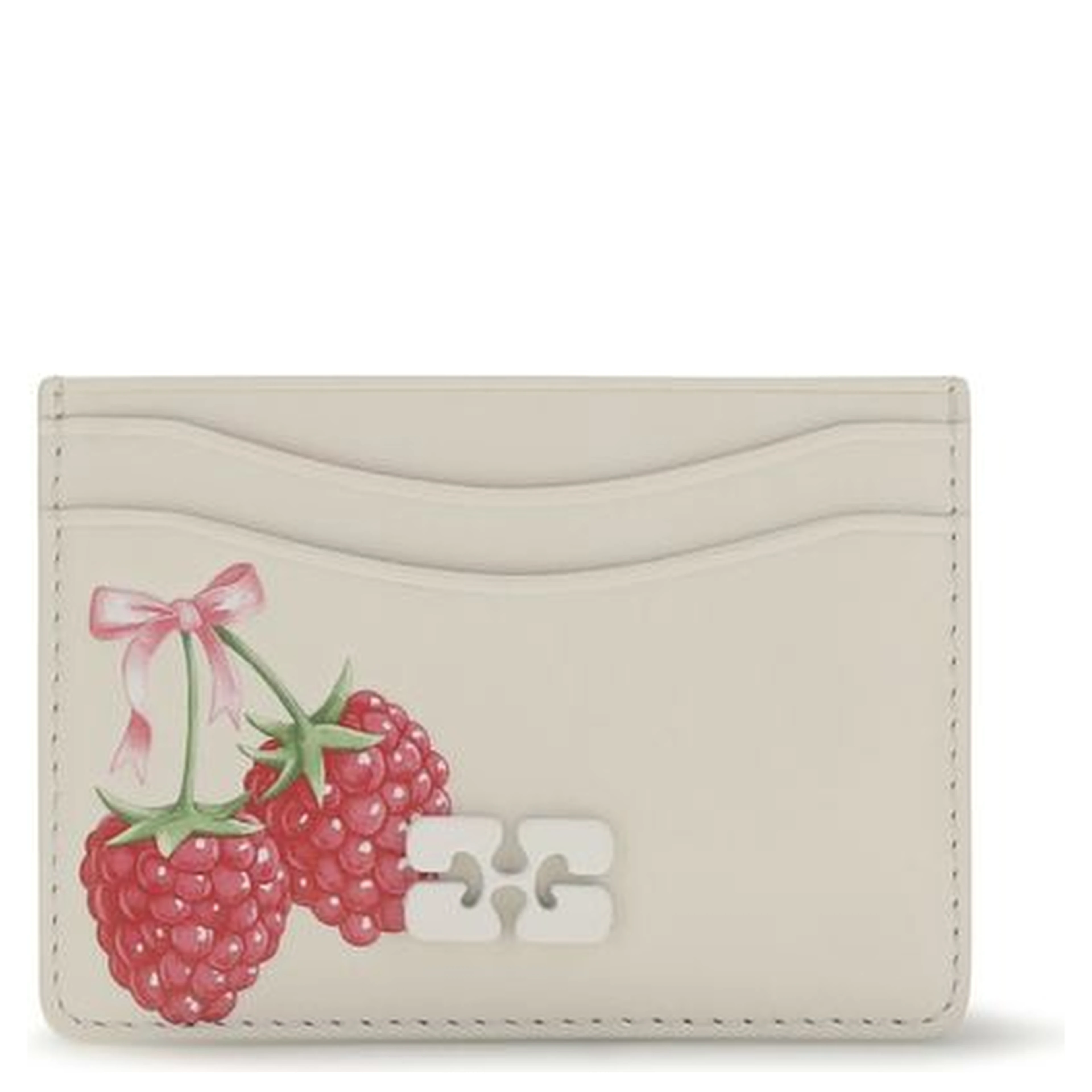 White Recycled Leather Wallet