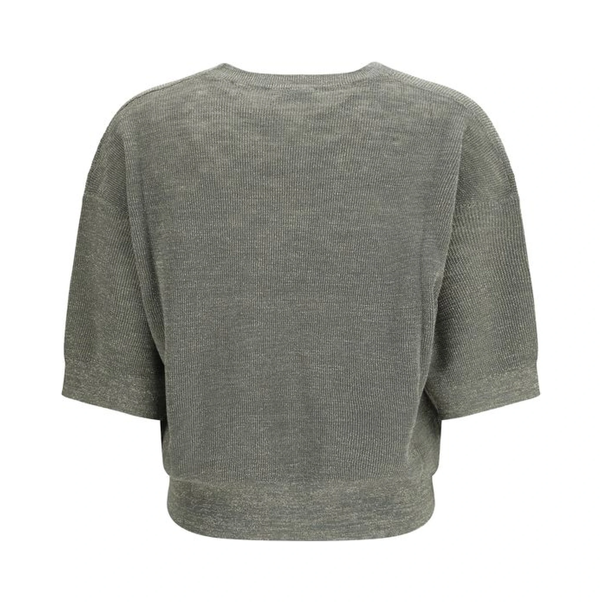 Bicolor Linen Sweatshirt