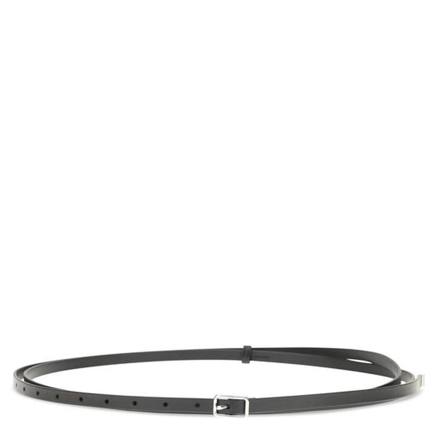 Black Calf Leather Bos Taurus Belt