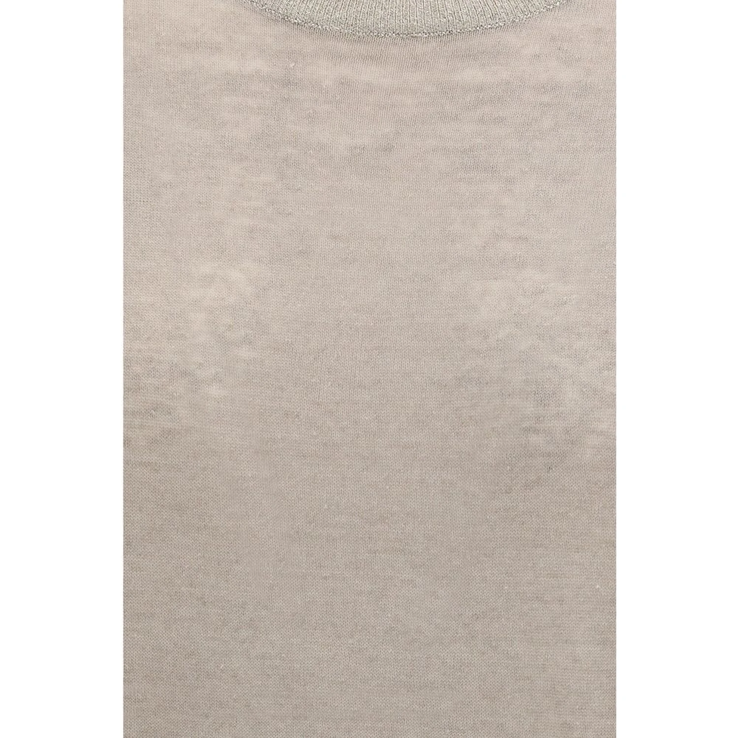 Beige Linen T-Shirt
