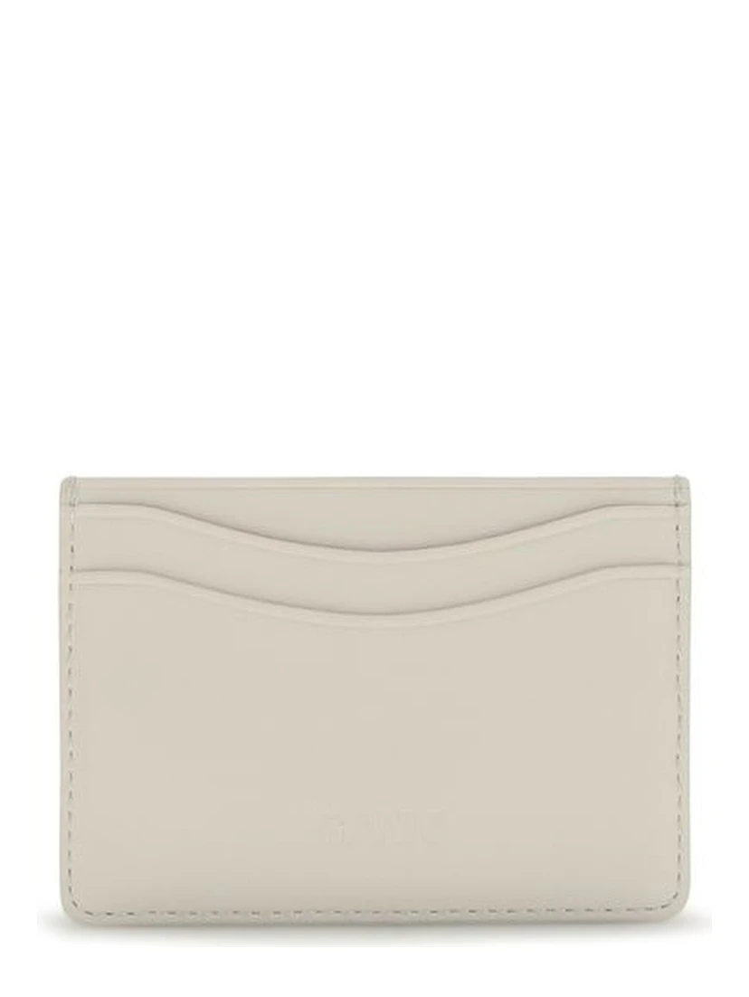 White Recycled Leather Wallet