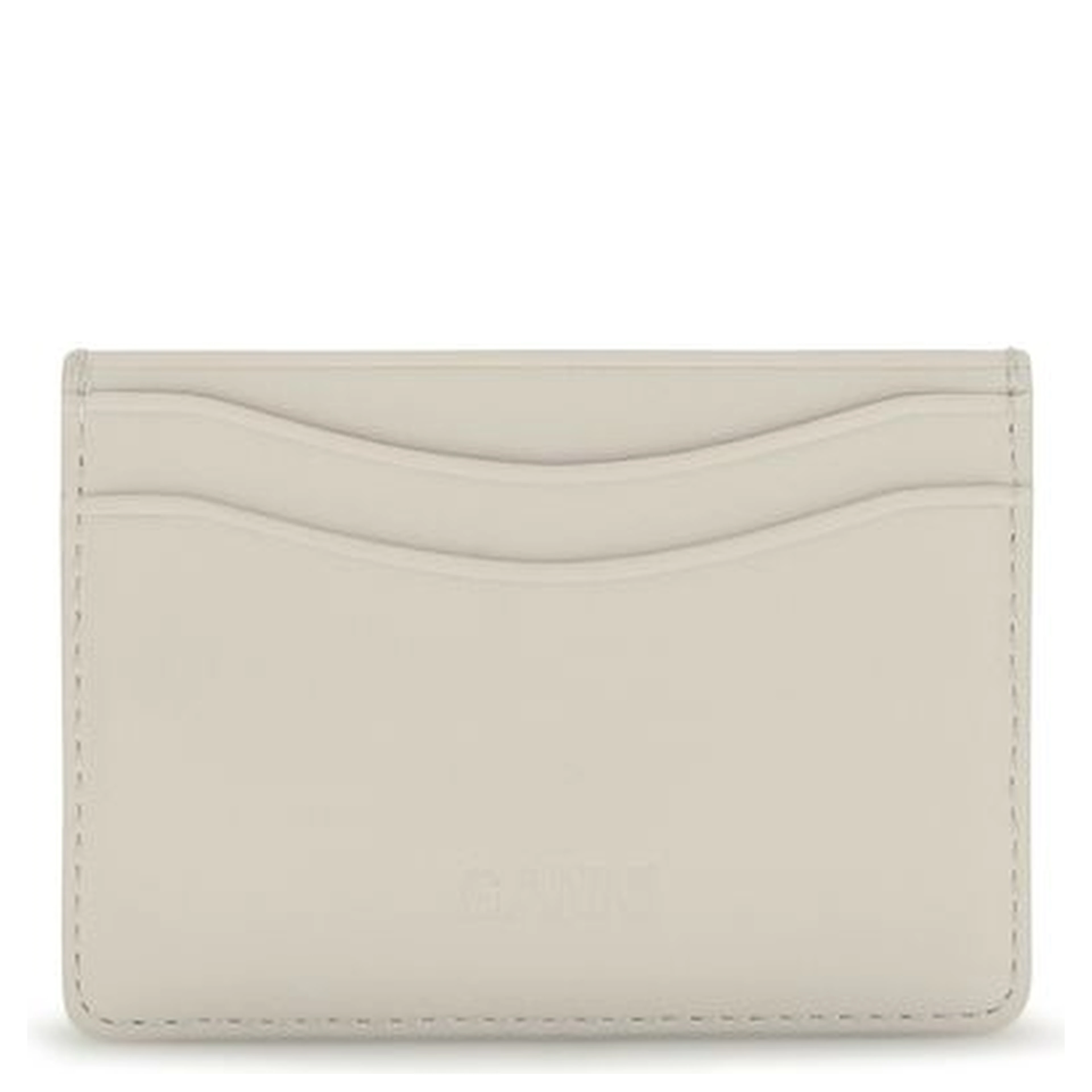 White Recycled Leather Wallet