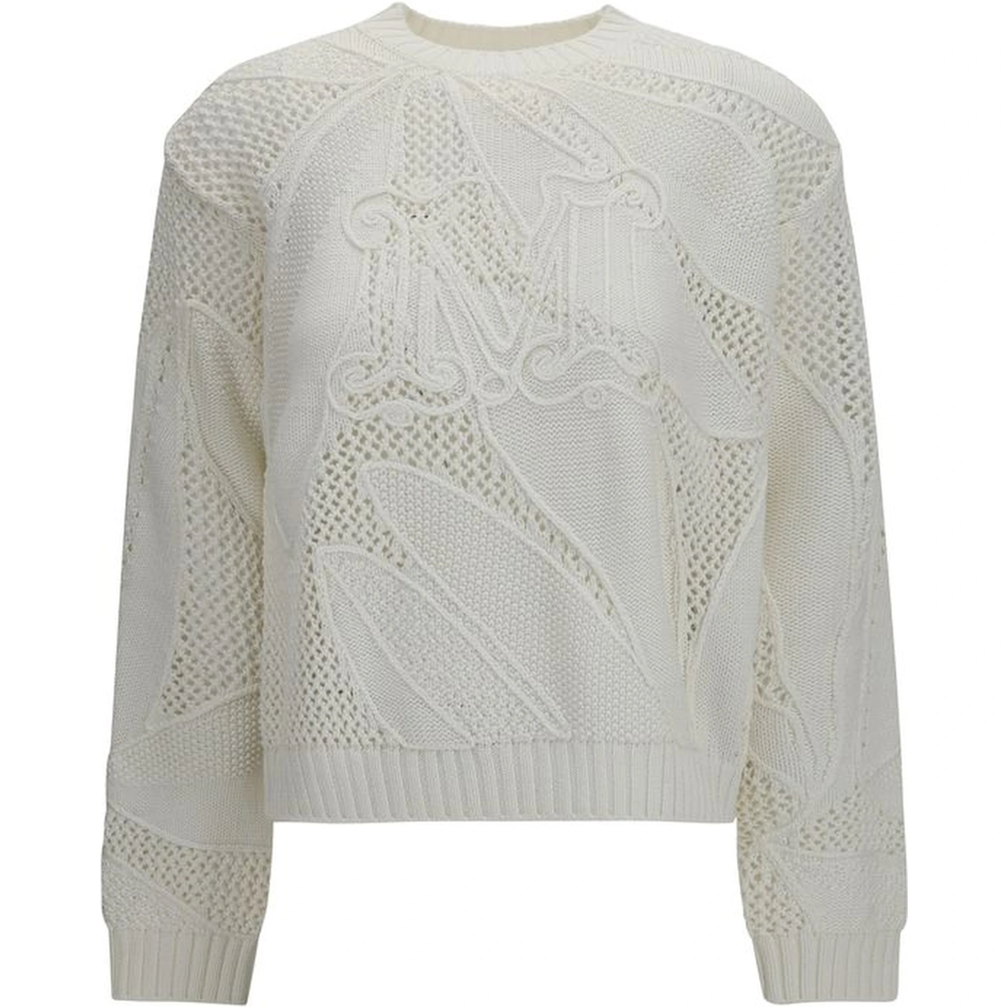 White Cotton Sweatshirt