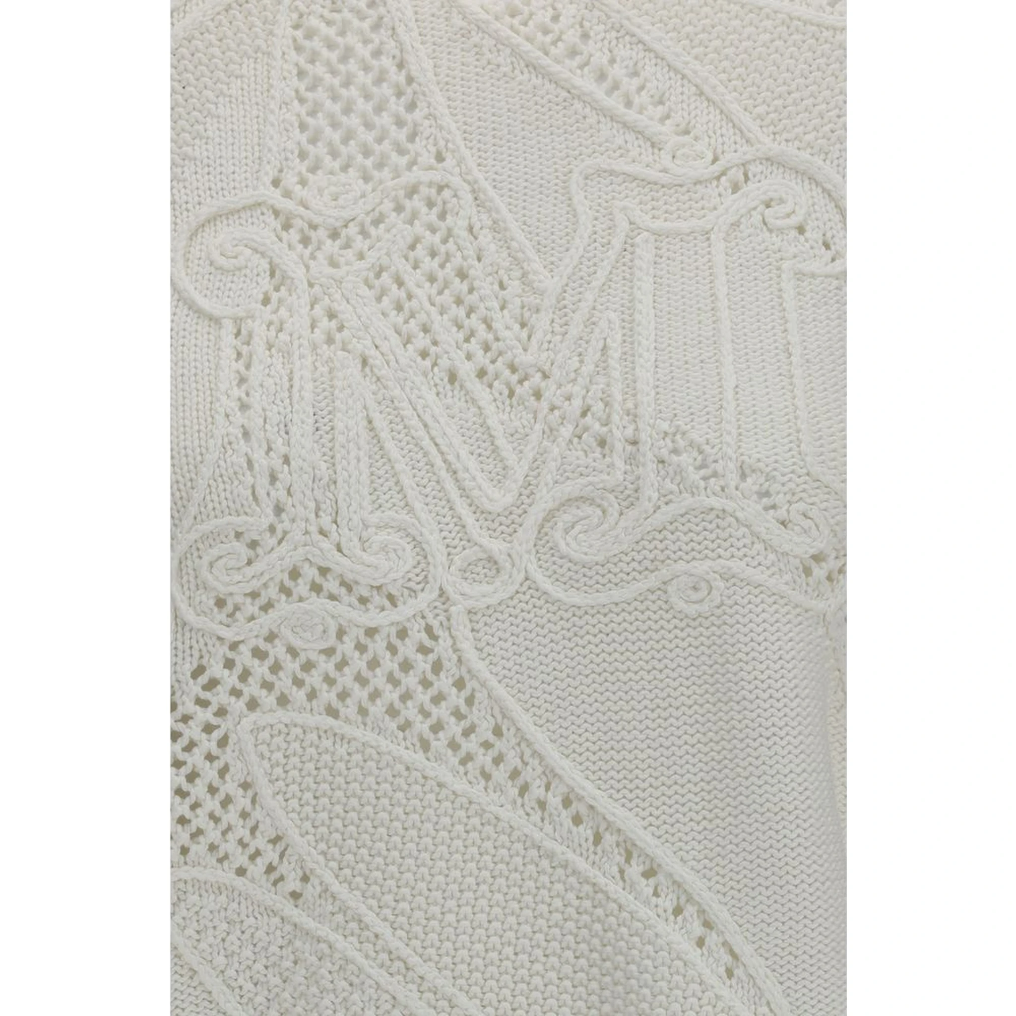 White Cotton Sweatshirt