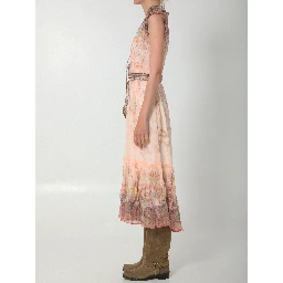 Alchemy midi fluid dress