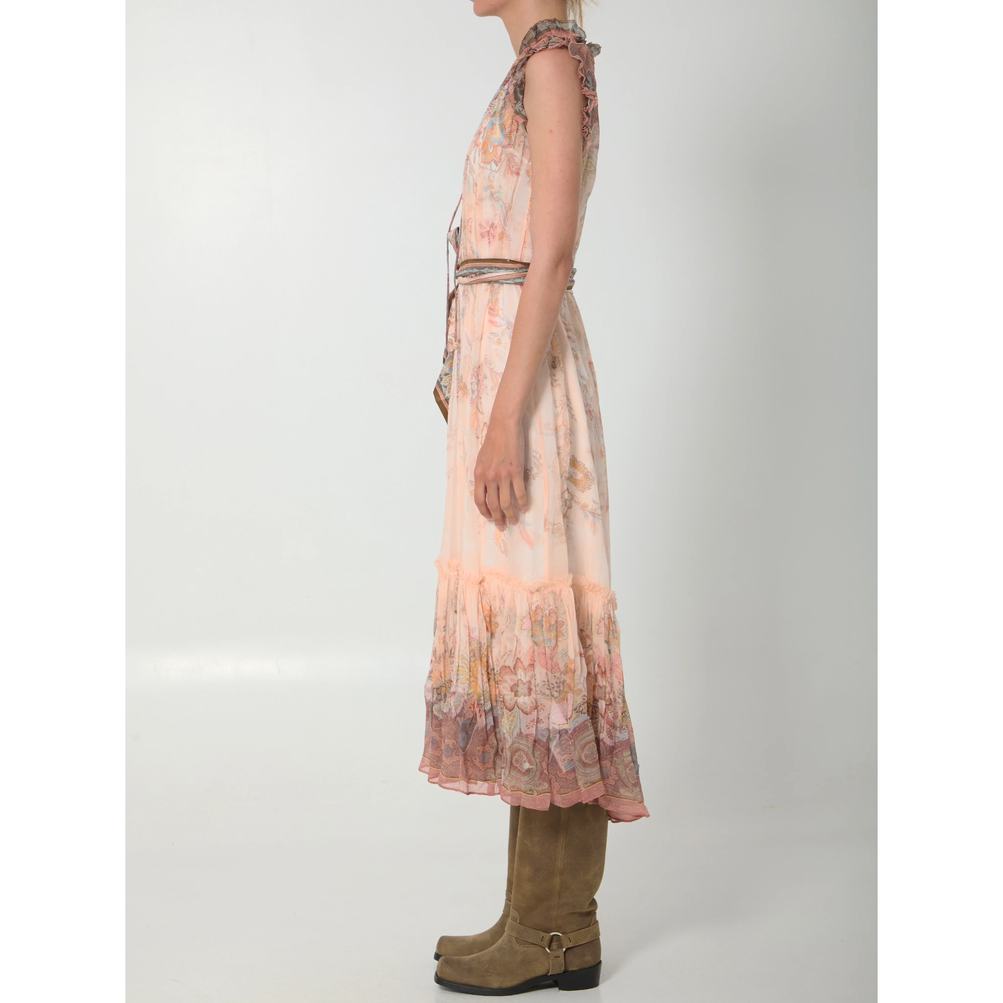 Alchemy midi fluid dress