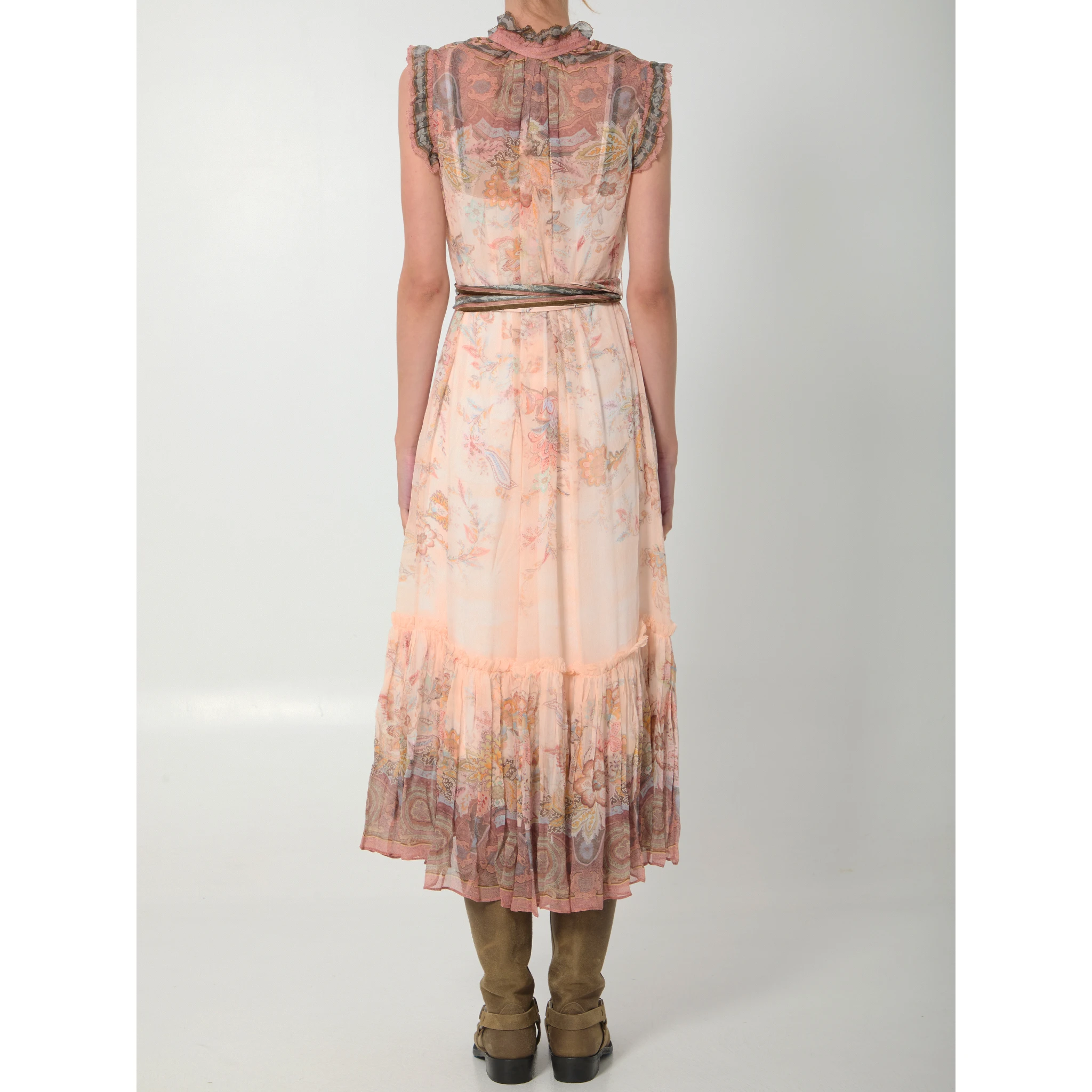 Alchemy midi fluid dress