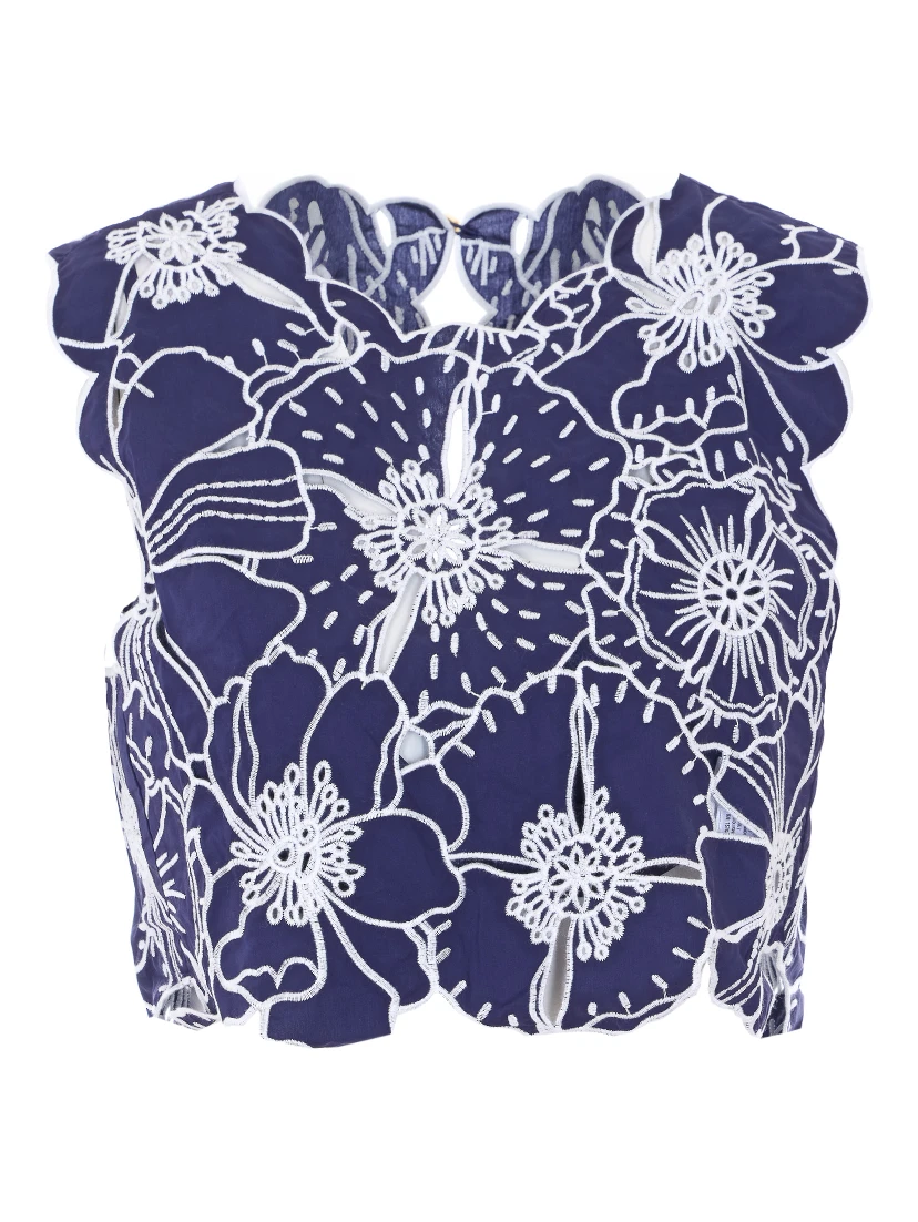 FARM RIO Top Blue