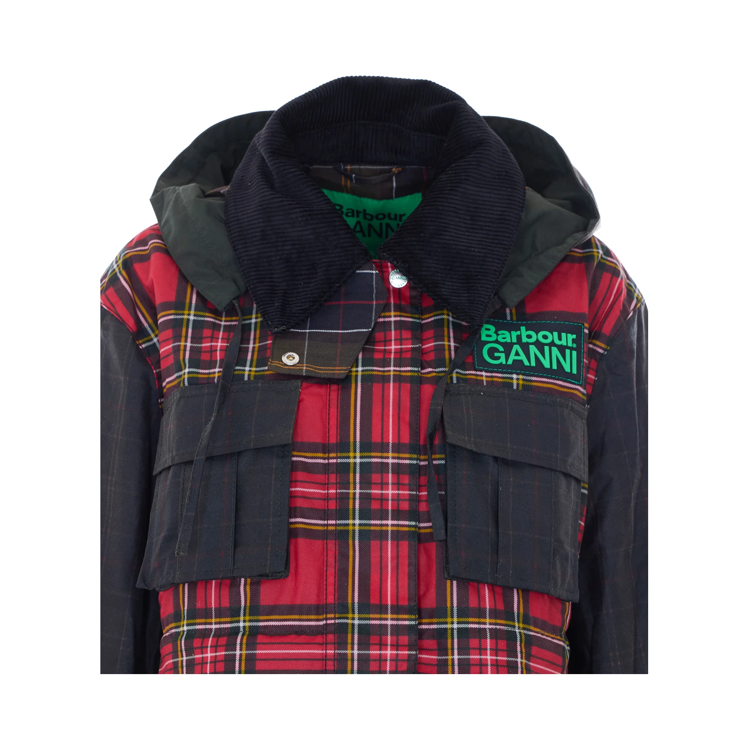 BARBOUR X GANNI Coats Black