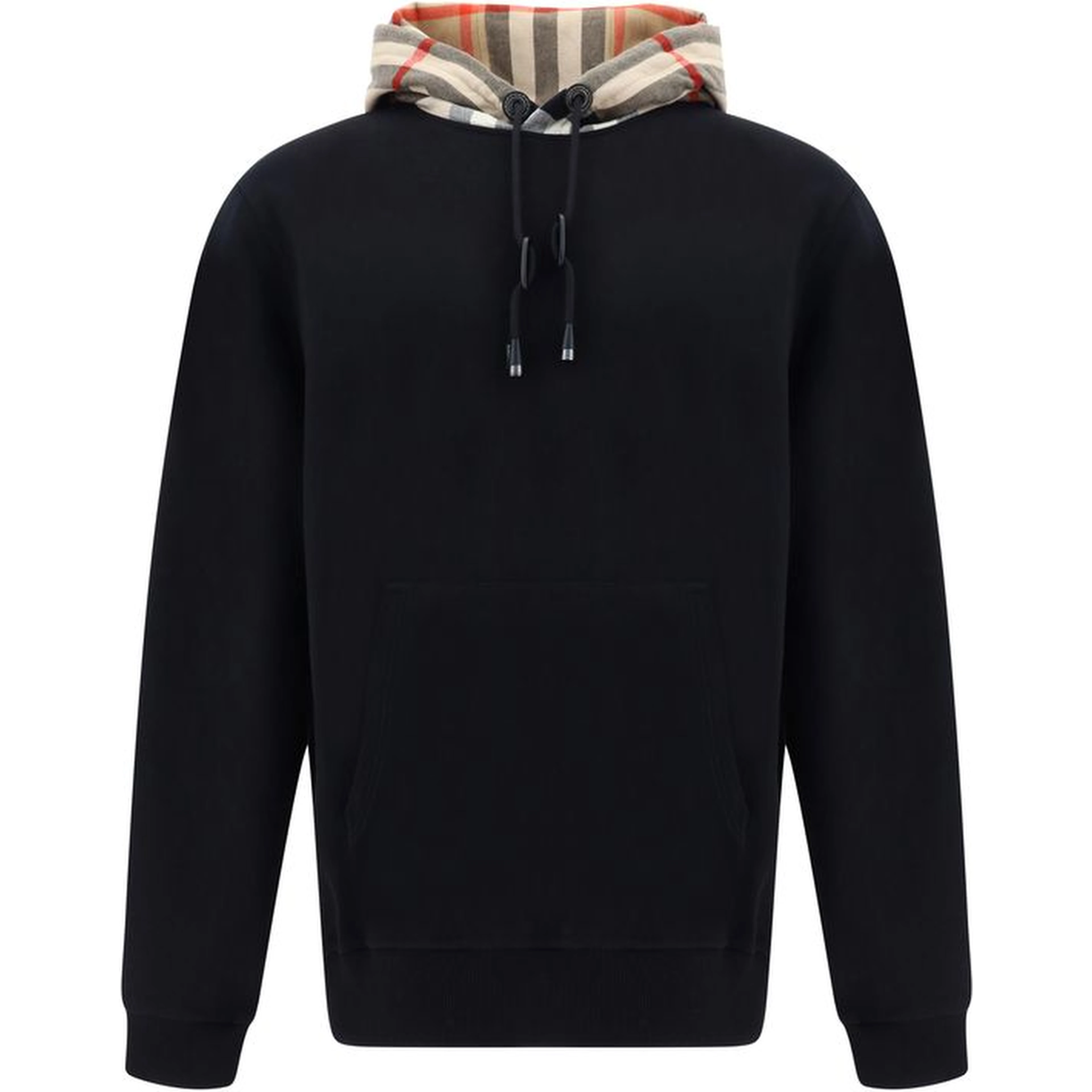 Black Cotton Sweatshirt