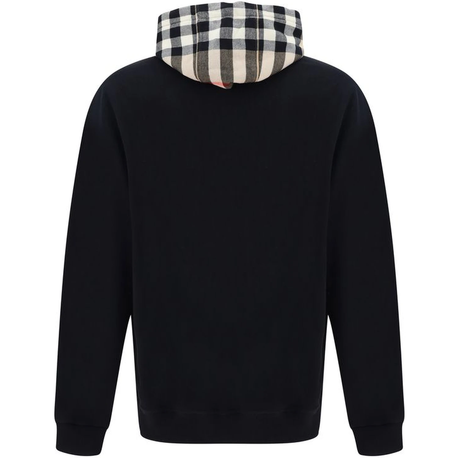 Black Cotton Sweatshirt