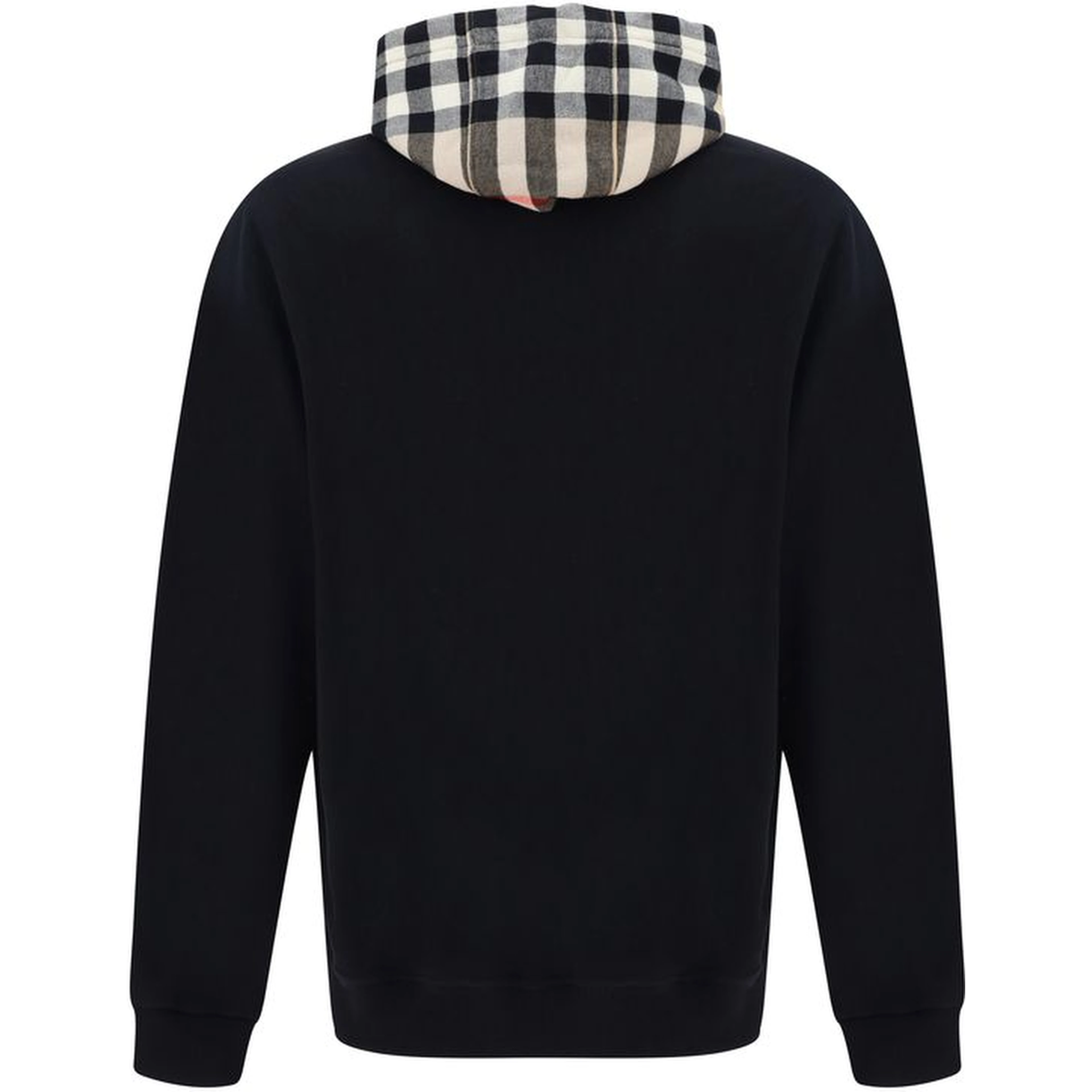 Black Cotton Sweatshirt