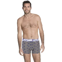 Gray Cotton Boxers
