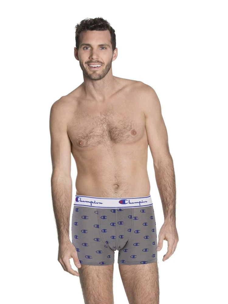 Gray Cotton Boxers