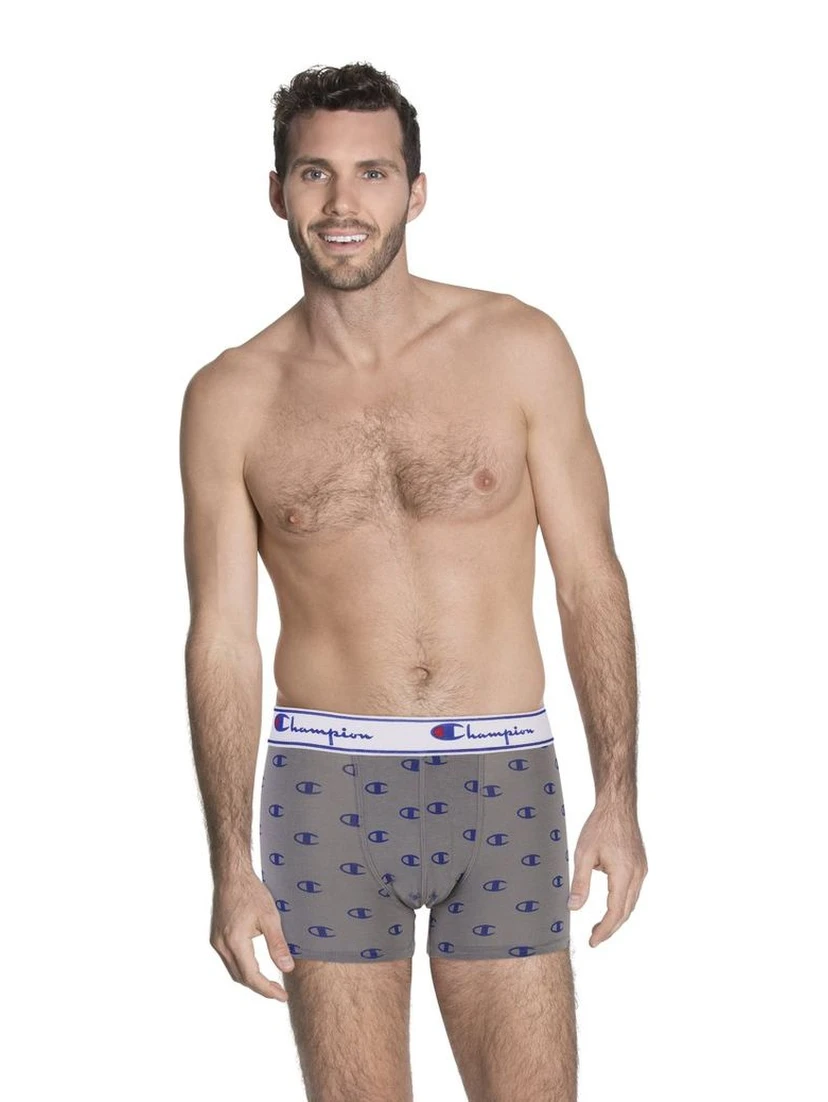 Gray Cotton Boxers