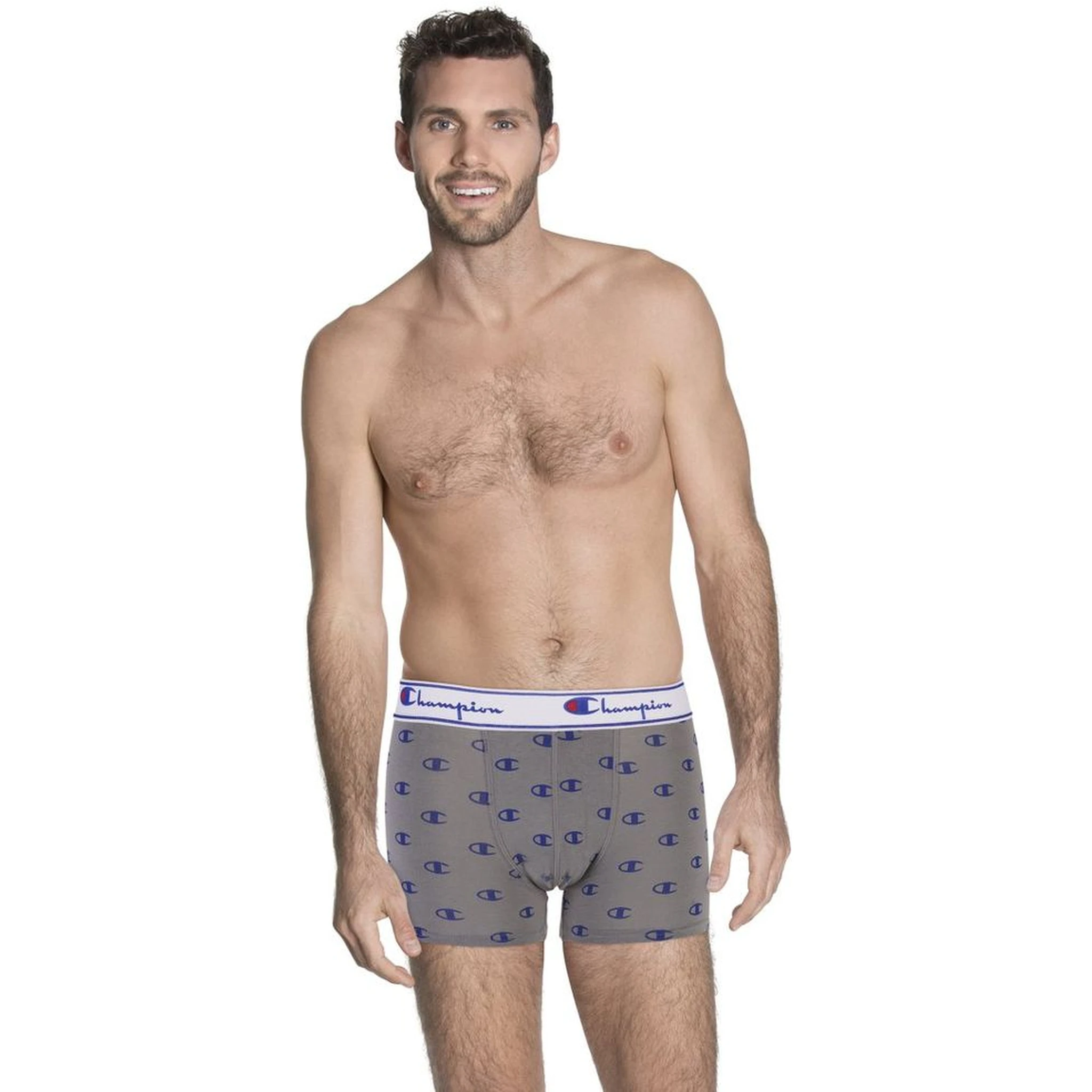Gray Cotton Boxers