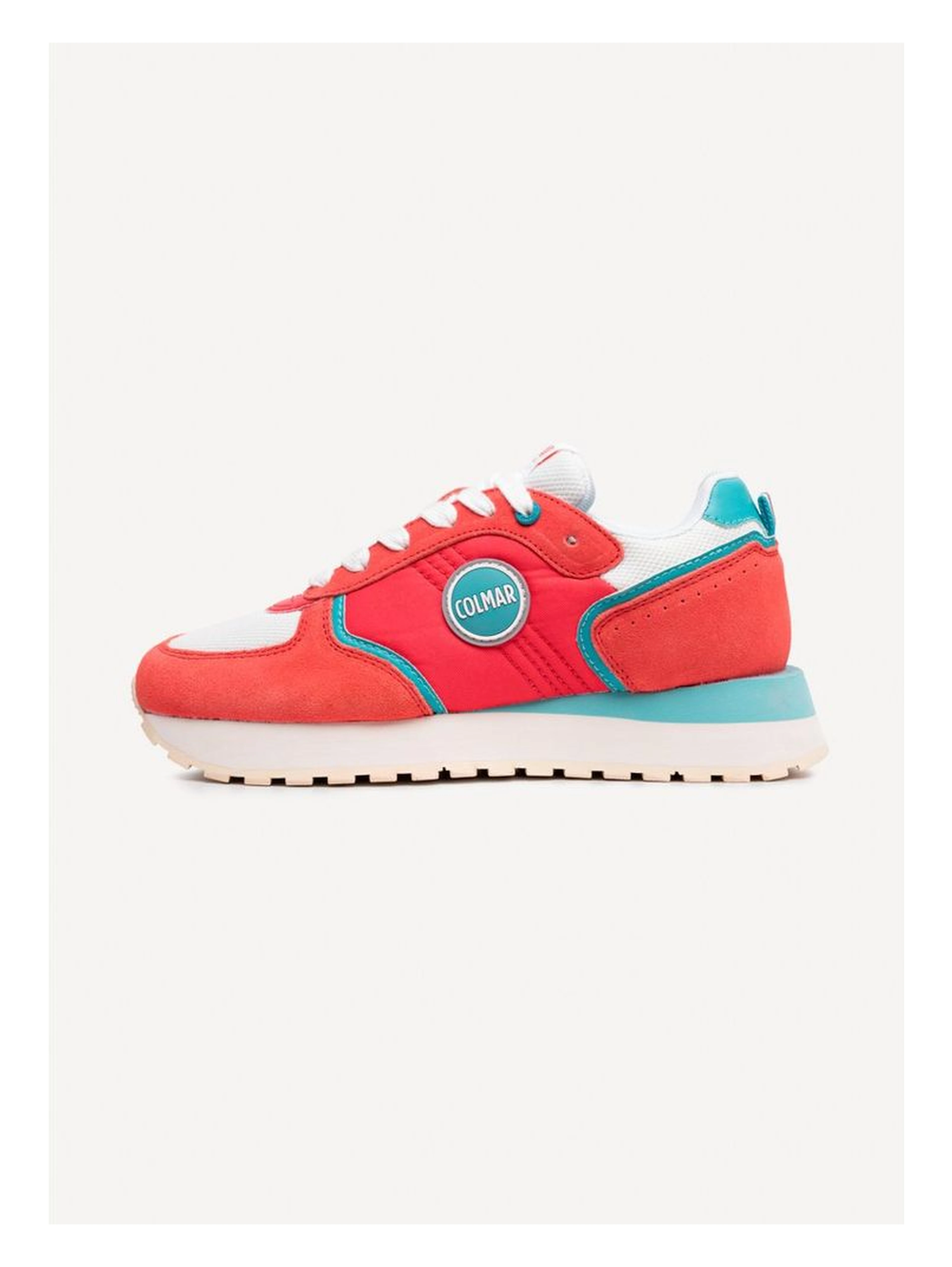 Multicolor Leather Low Top Sneakers
