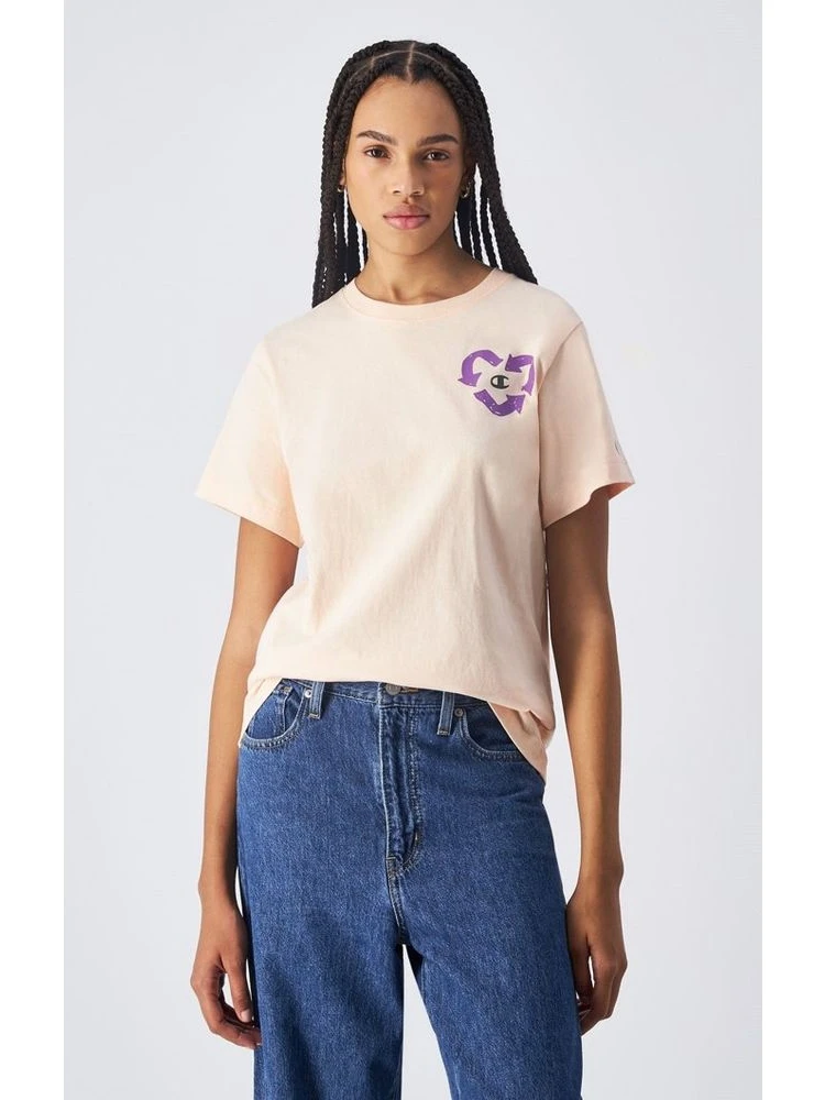 Orange Cotton Long Sleeve T-Shirt