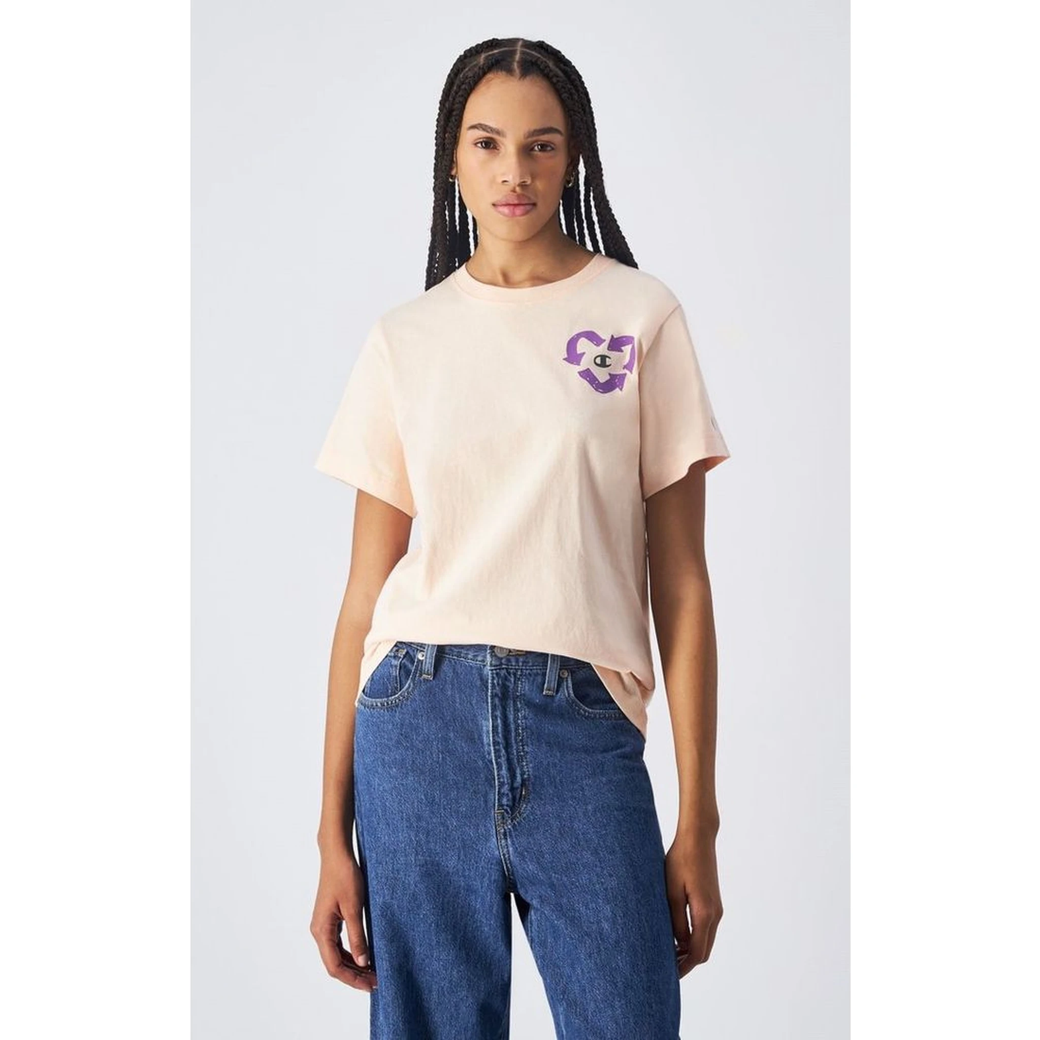 Orange Cotton Long Sleeve T-Shirt