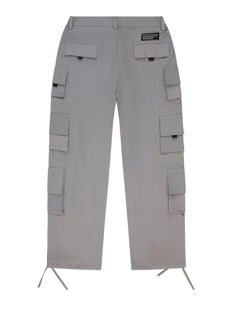 Gray Cotton Cargo Pants alternative