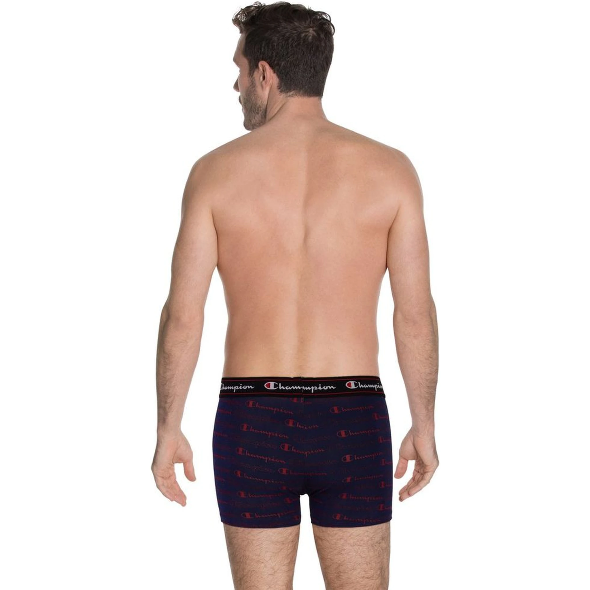 Navy Blue Cotton Boxers