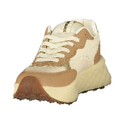Brown Polyurethane Women's Sneaker