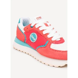 Multicolor Leather Low Top Sneakers