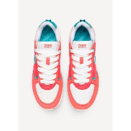 Multicolor Leather Low Top Sneakers