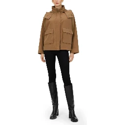 PARKA CORTO CON CAPPUCCIO