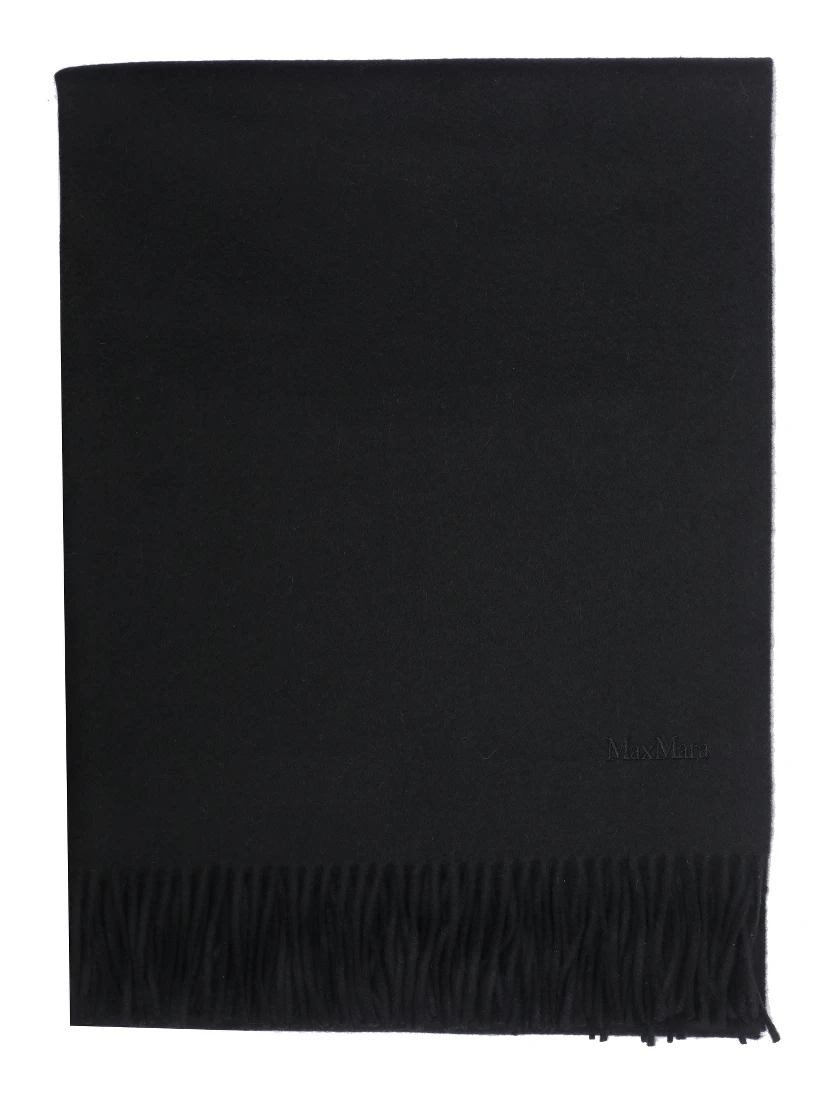 Max Mara Scarfs Black