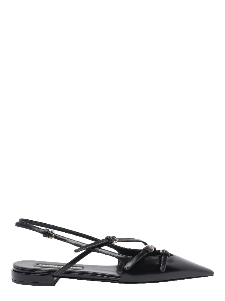 Miu Miu Flat shoes Black