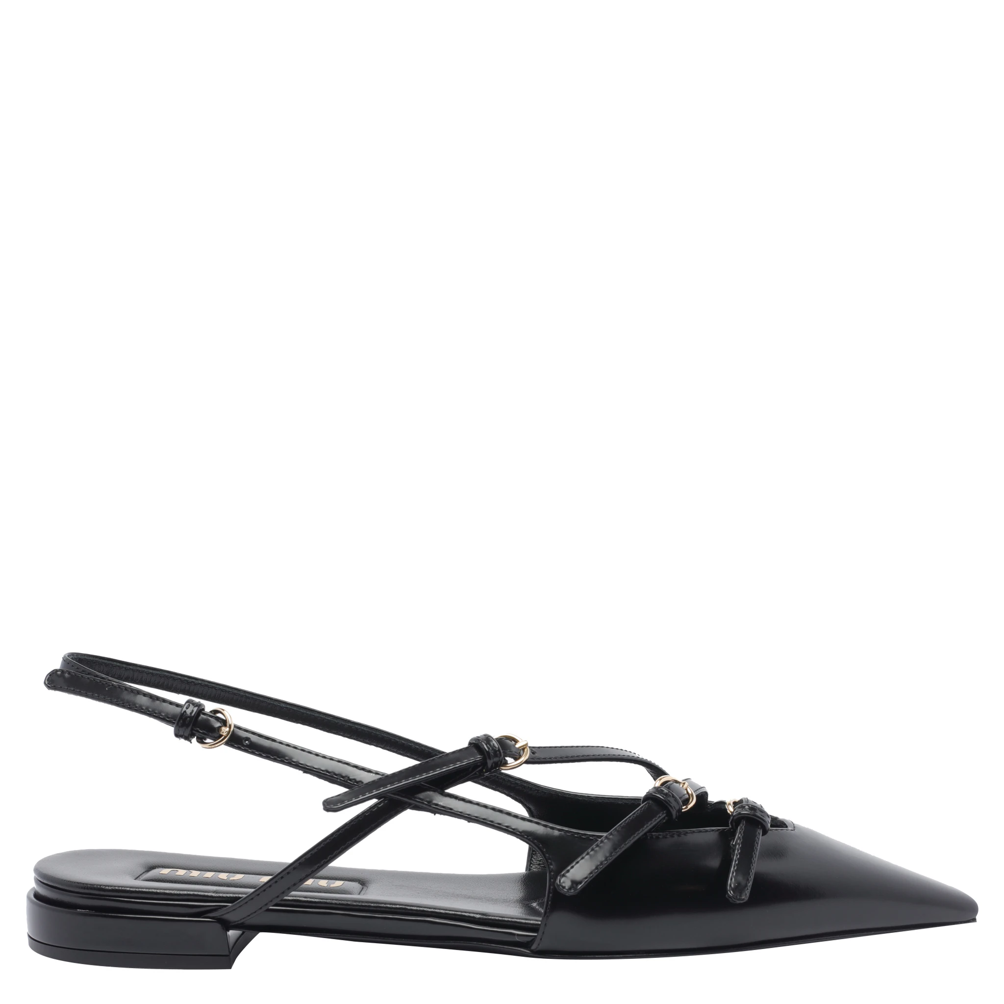 Miu Miu Flat shoes Black