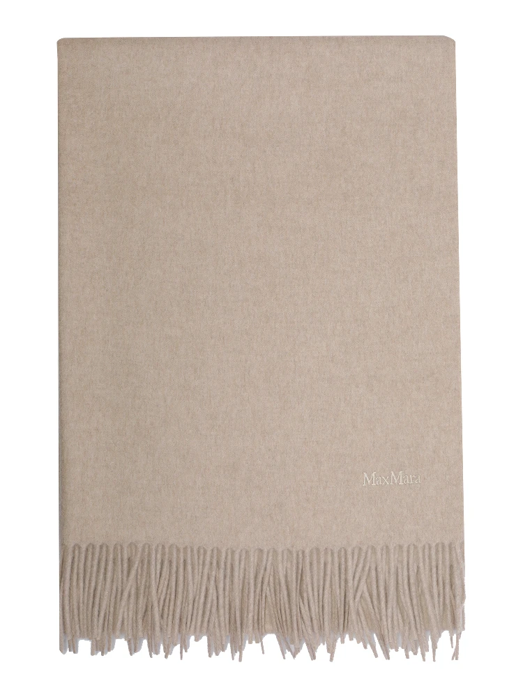 Max Mara Scarfs Beige