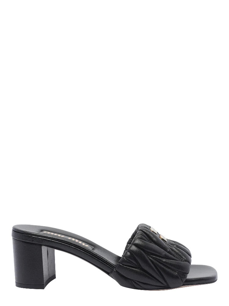 Miu Miu Sandals Black