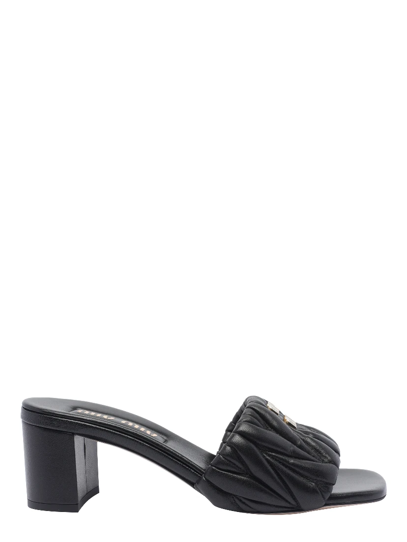 Miu Miu Sandals Black