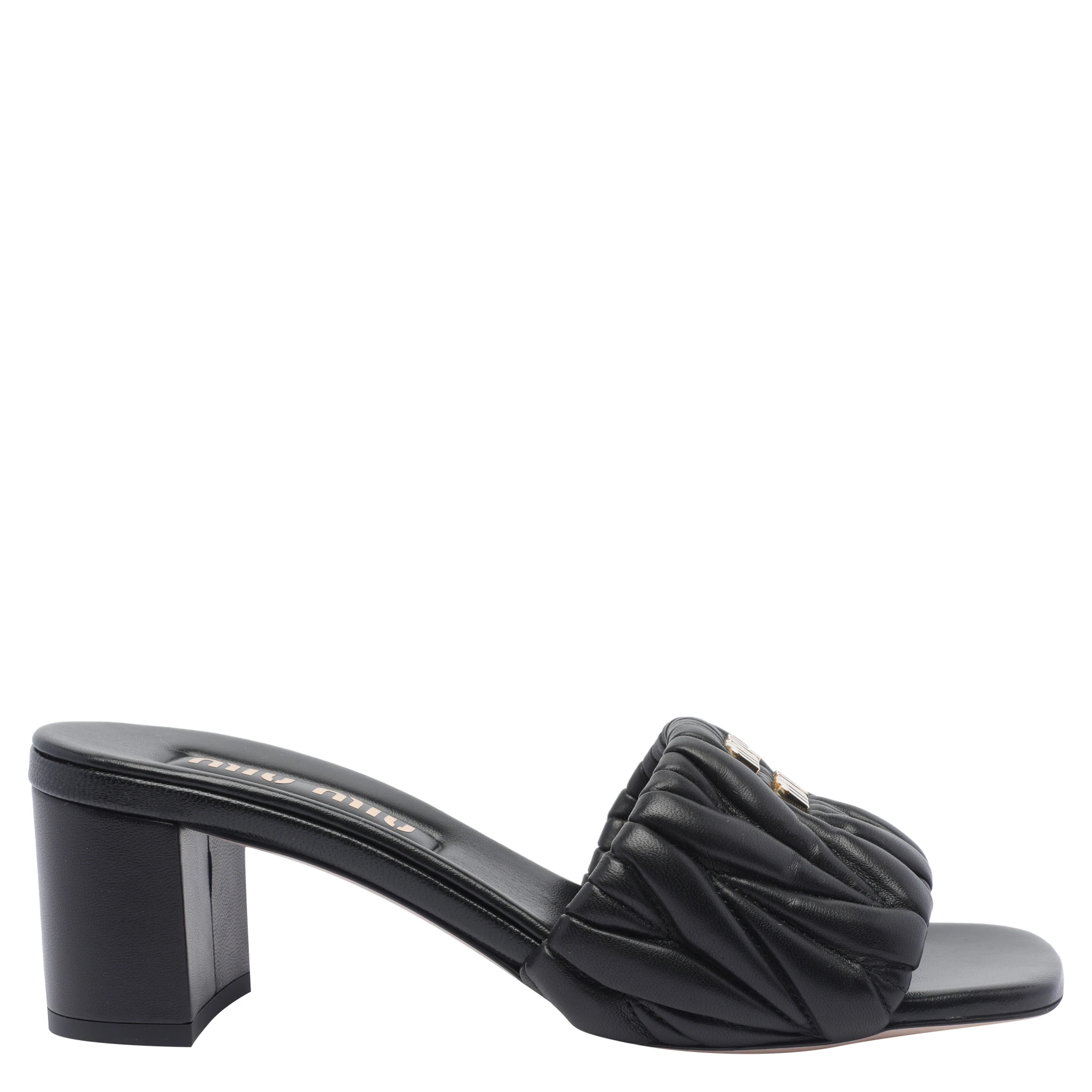 Miu Miu Sandals Black