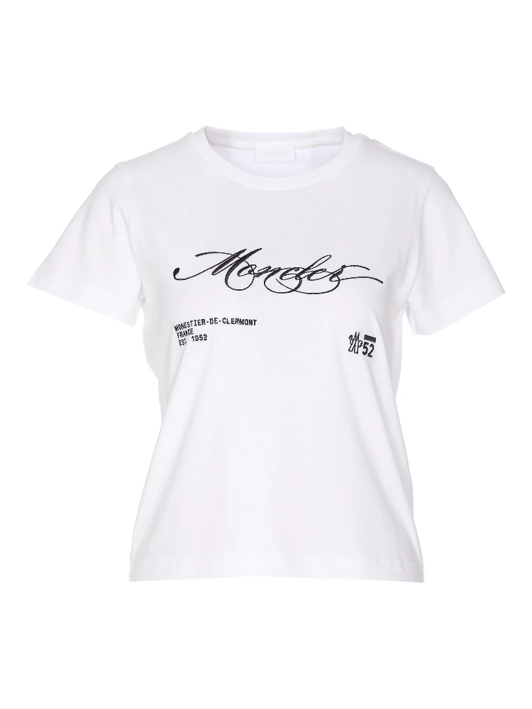 Moncler T-shirts and Polos White