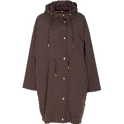 Moncler Coats Brown