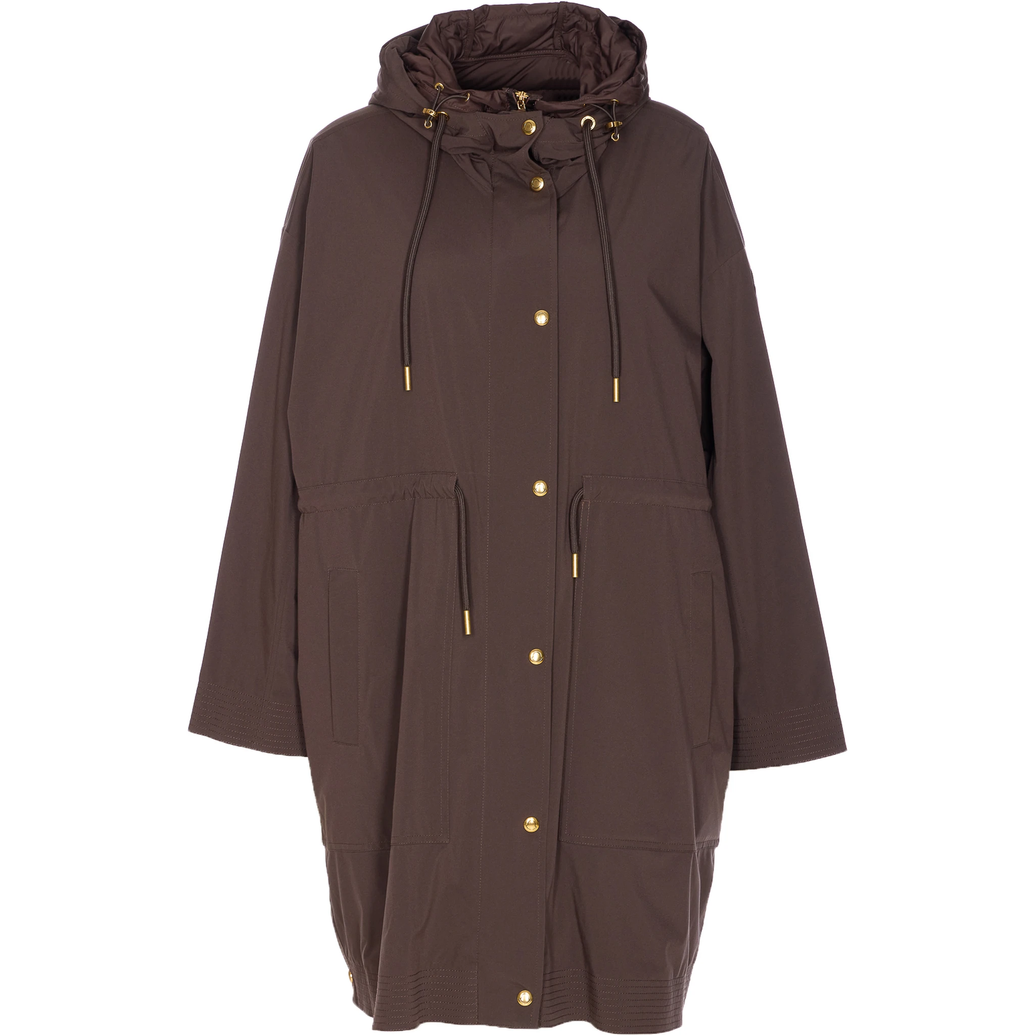 Moncler Coats Brown