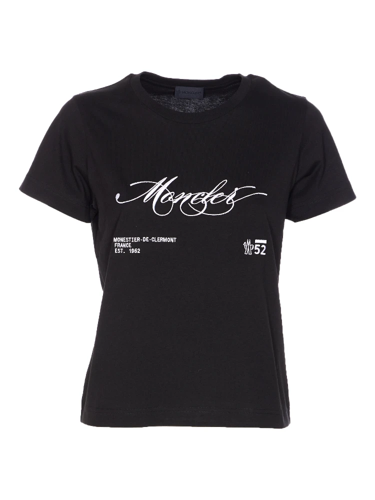 Moncler T-shirts and Polos Black