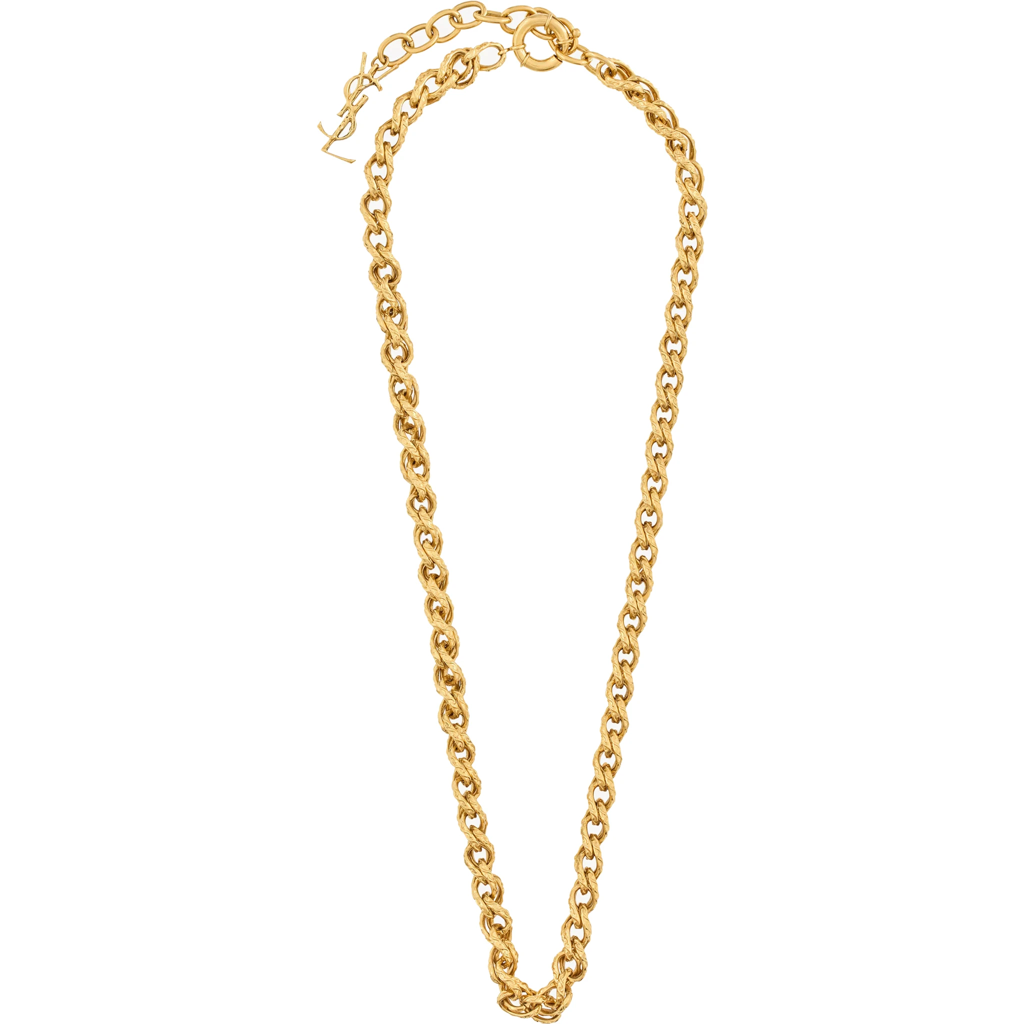 مجوهرات سان لوران الذهبية