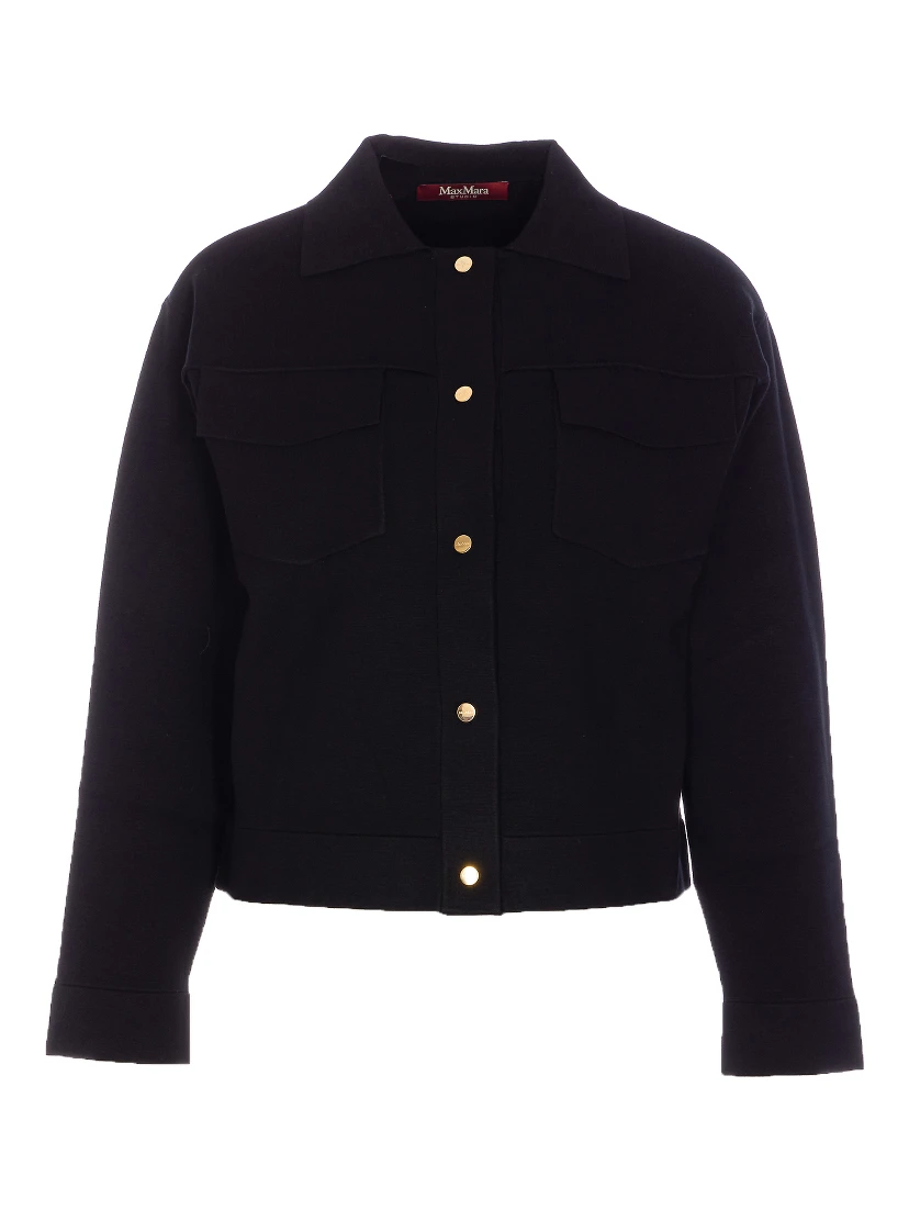 Max Mara Studio Jackets Black