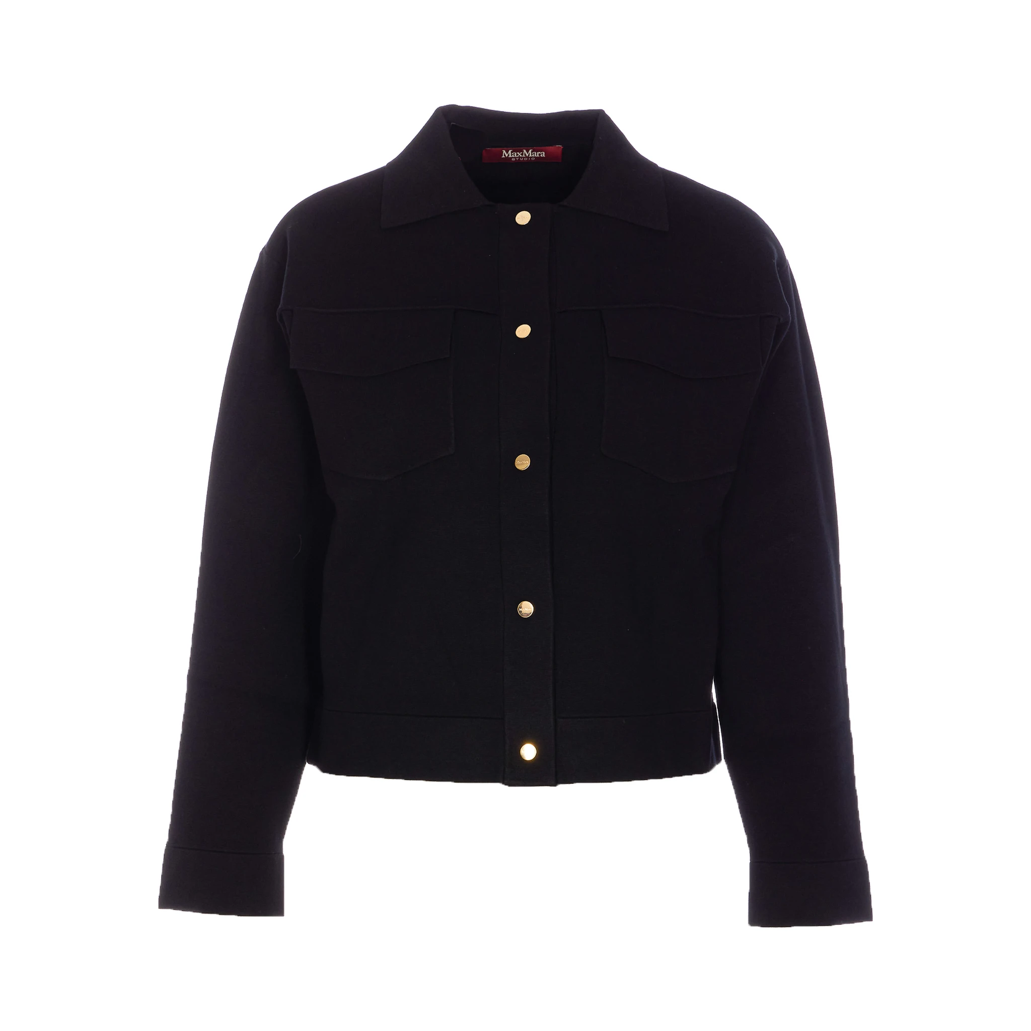 Max Mara Studio Jackets Black