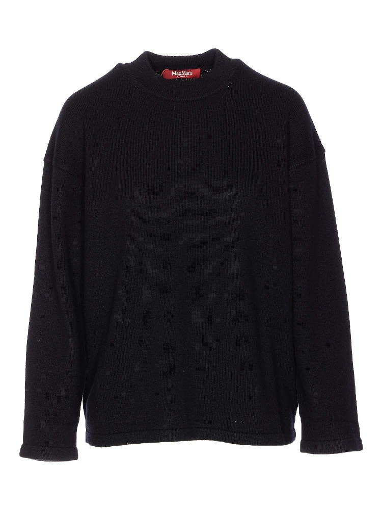 Max Mara Studio Sweaters Black