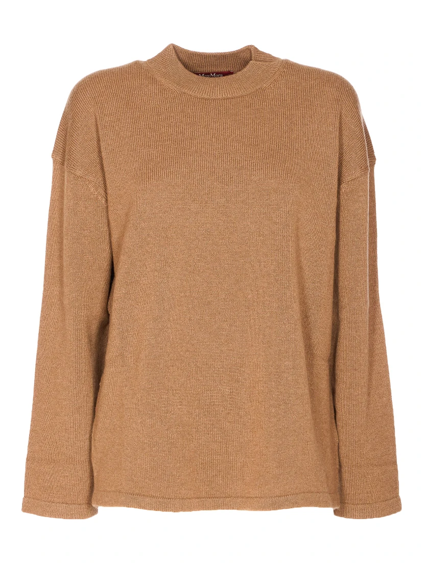 Max Mara Studio Sweaters Beige