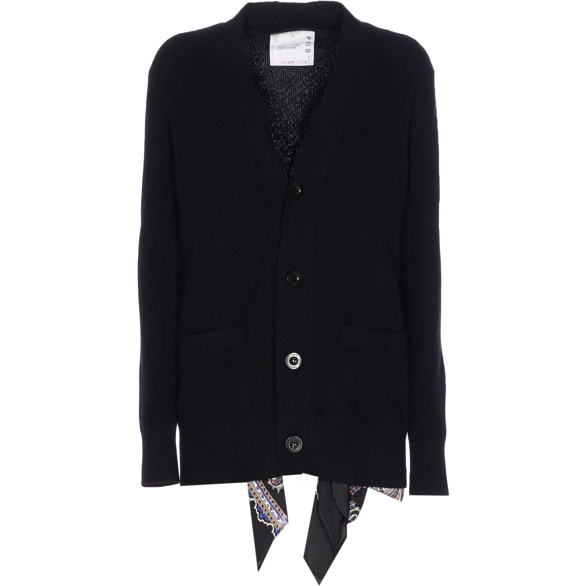 Sacai Sweaters Black